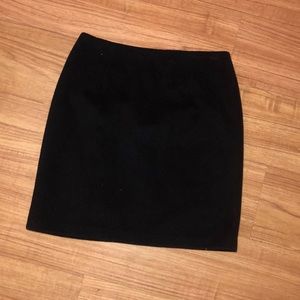 wool mini skirt